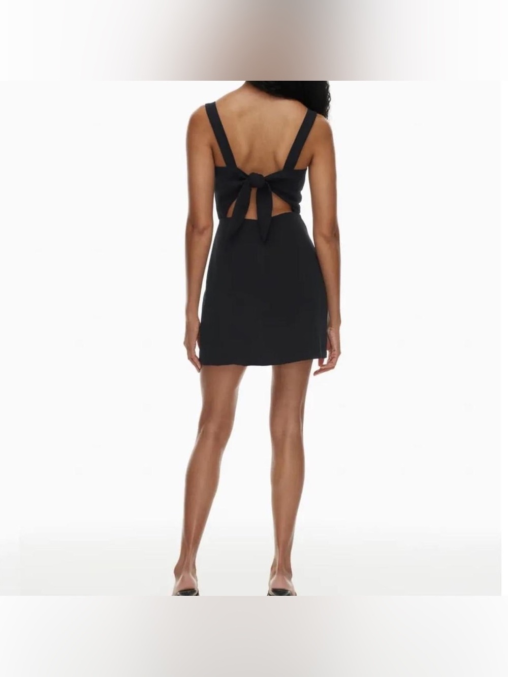 NWT Aritzia Wilfred Aperature Tie-Back Dress s8